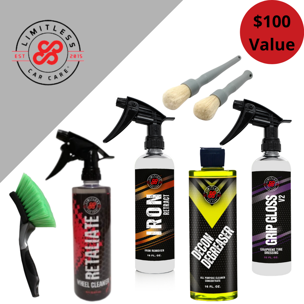 Heavy Duty Wheel, Tire & Fallout Kit - Limitless Car Care