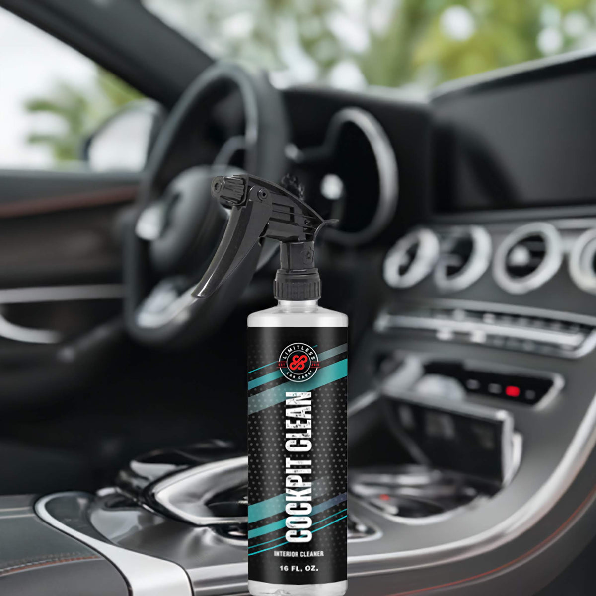 Cockpit Clean Interior Cleaner Deodorizer– Limitless Car Care