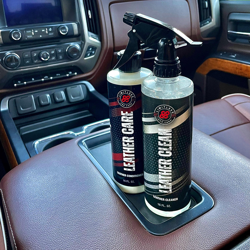 LIMITLESS CAR CARE® LEATHER CLEAN - Limitless Car Care